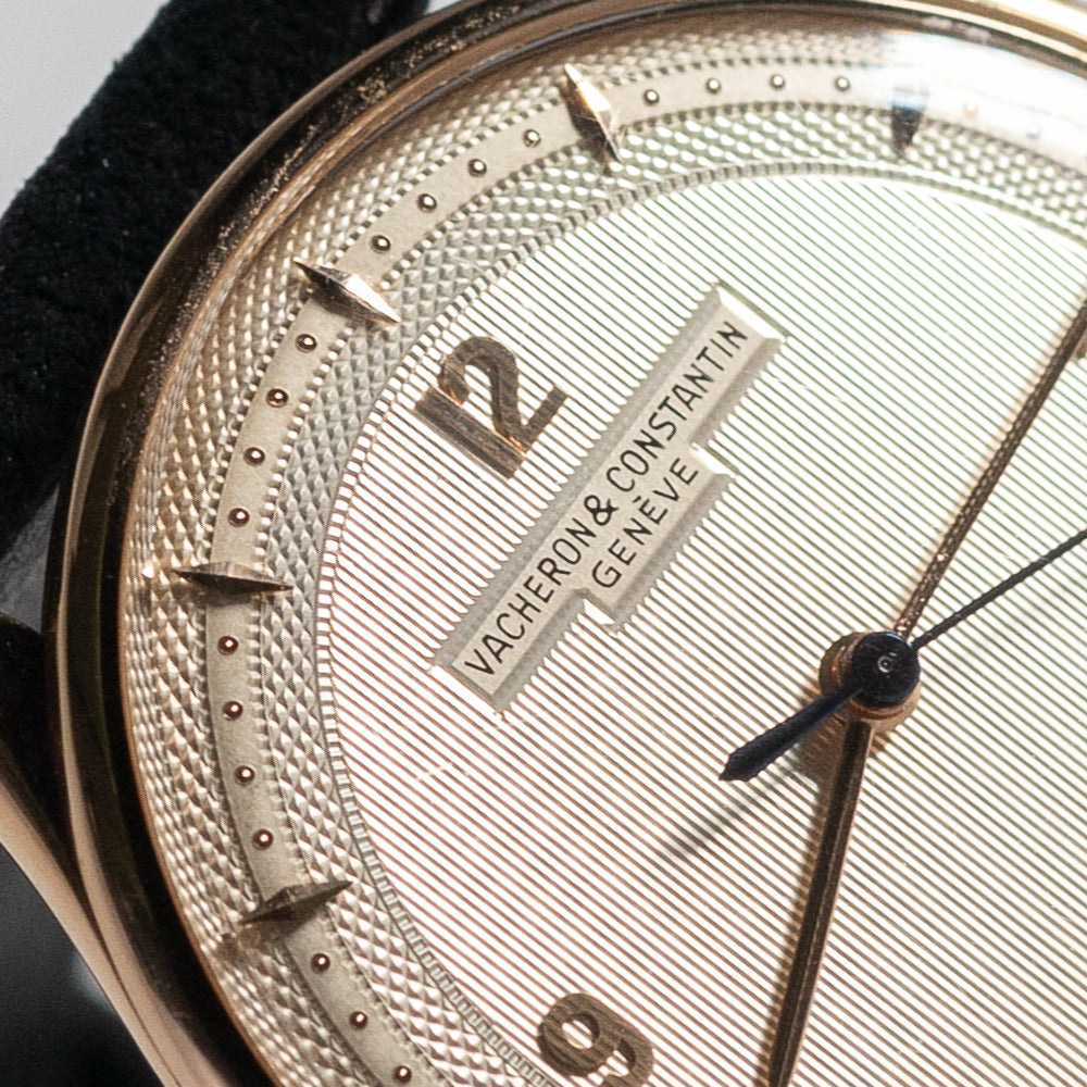 VACHERON & CONSTANTIN 18K Rose Gold Multi-Guilloche Dial