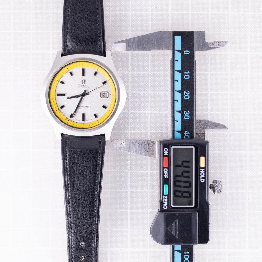 OMEGA Seamaster Ref.166.066 Big Yellow Linen Dial