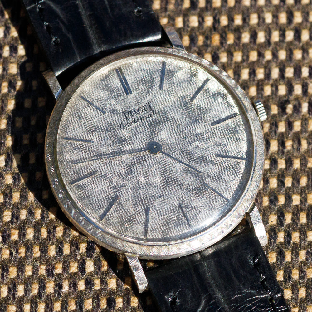 PIAGET Crosshatch Case and Dial Automatic Cal.12P REF.12603