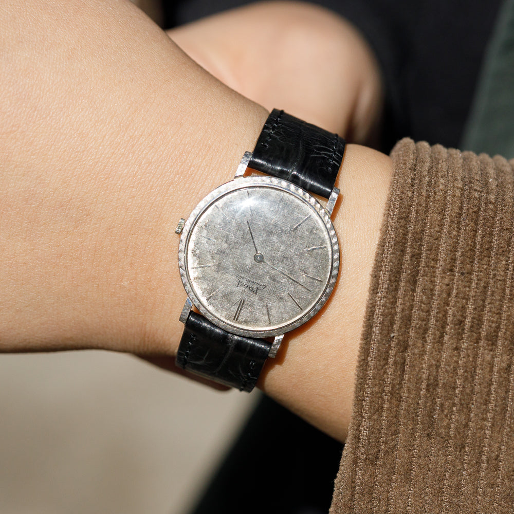 PIAGET Crosshatch Case and Dial Automatic Cal.12P REF.12603