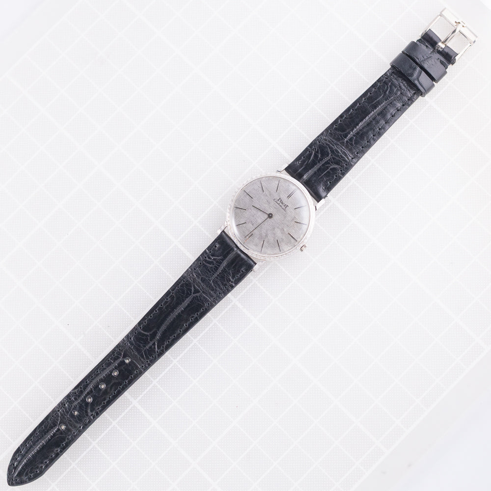 PIAGET Crosshatch Case and Dial Automatic Cal.12P REF.12603