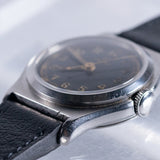 OMEGA Ref.389 Tre-Tacche Black Gilt Dial