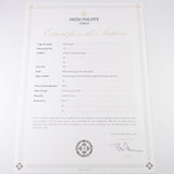 PATEK PHILIPPE Ref.3543 W.Box and Extract from the Archives