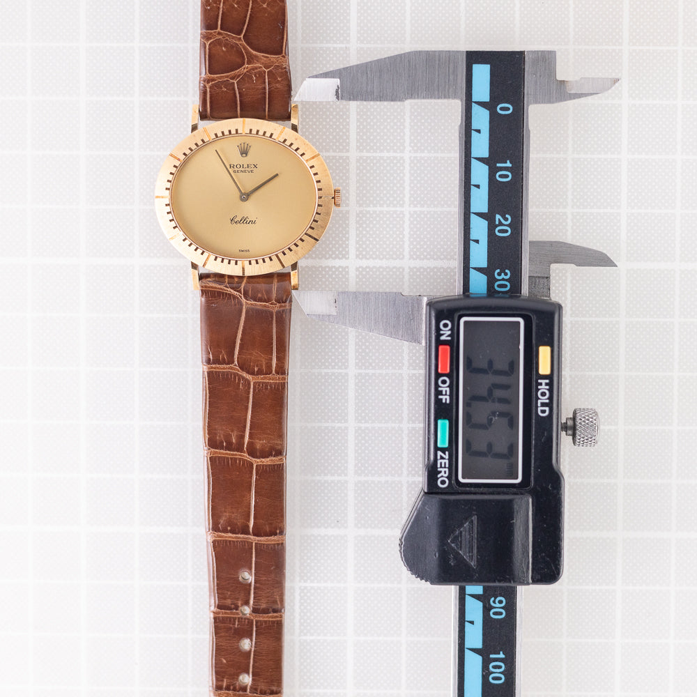ROLEX CELLINI Ref.4081 NEW OLD STOCK w.Box and Paper