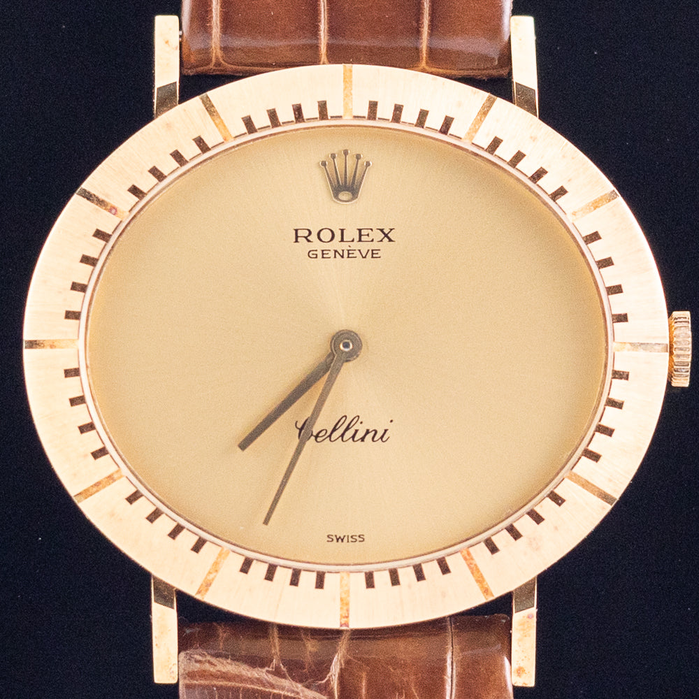 ROLEX CELLINI Ref.4081 NEW OLD STOCK w.Box and Paper