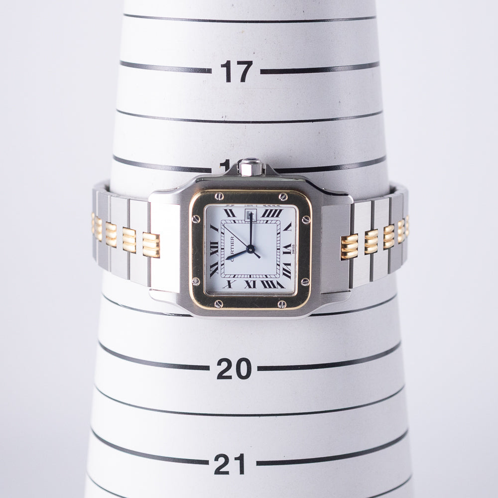 CARTIER LM Santos Ref.2961 MINT CONDITION w.BOX and Paper