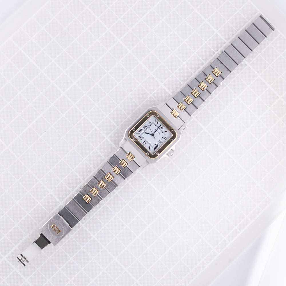CARTIER LM Santos Ref.2961 MINT CONDITION w.BOX and Paper