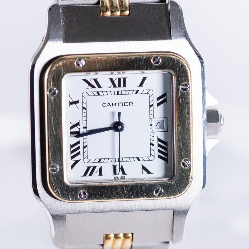 CARTIER LM Santos Ref.2961 MINT CONDITION w.BOX and Paper