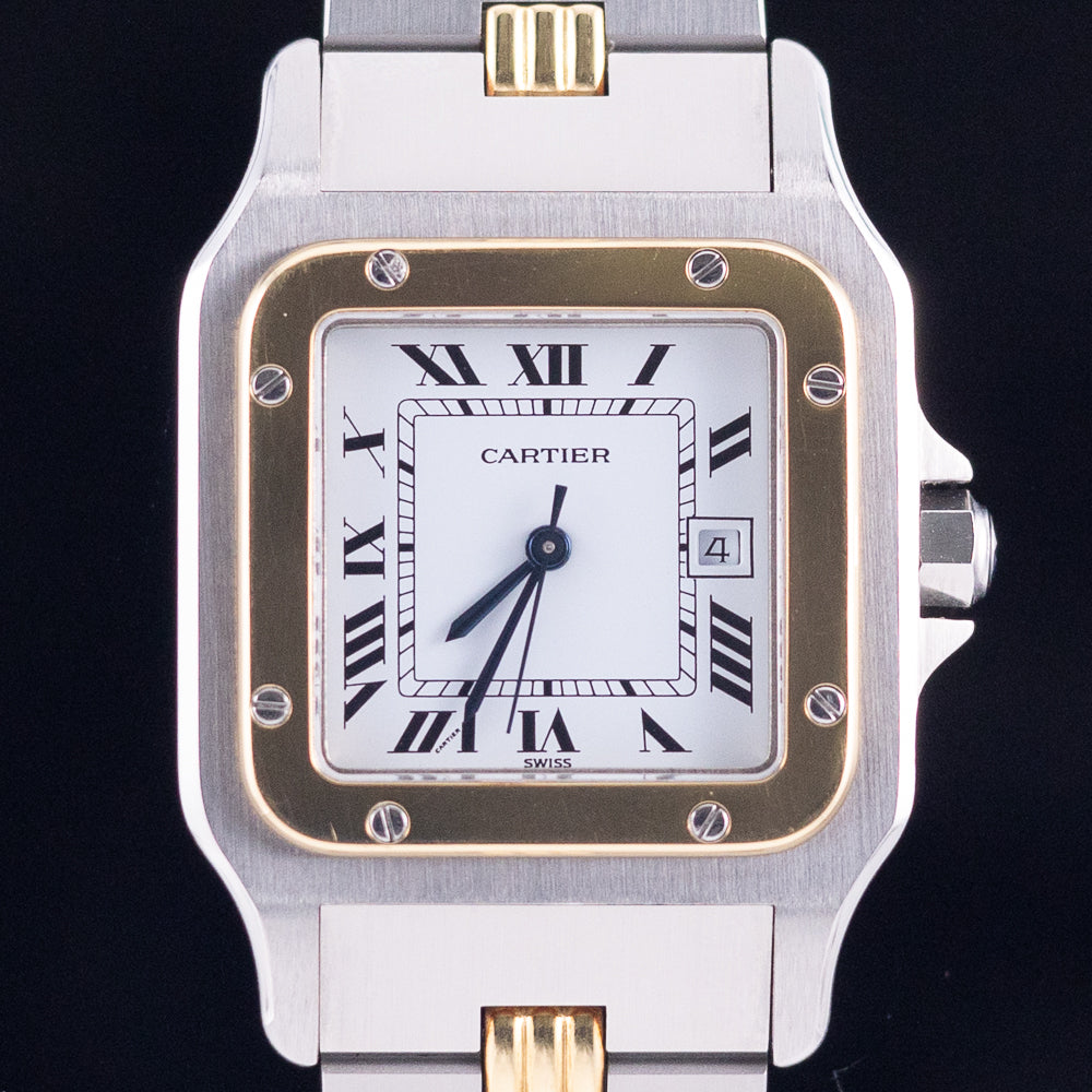 CARTIER LM Santos Ref.2961 MINT CONDITION w.BOX and Paper