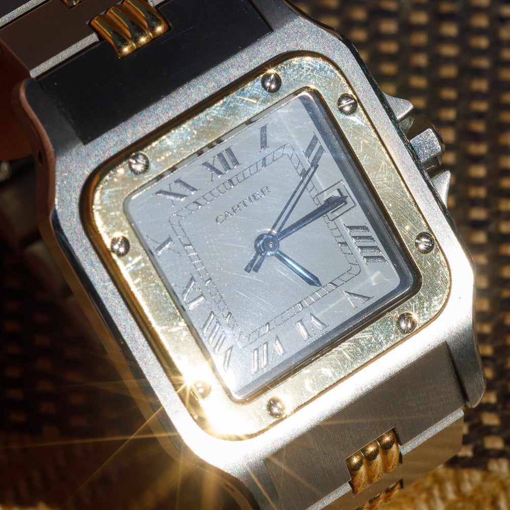 CARTIER LM Santos Ref.2961 MINT CONDITION w.BOX and Paper