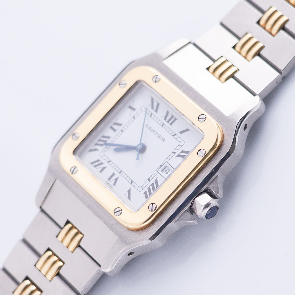 CARTIER LM Santos Ref.2961 MINT CONDITION w.BOX and Paper