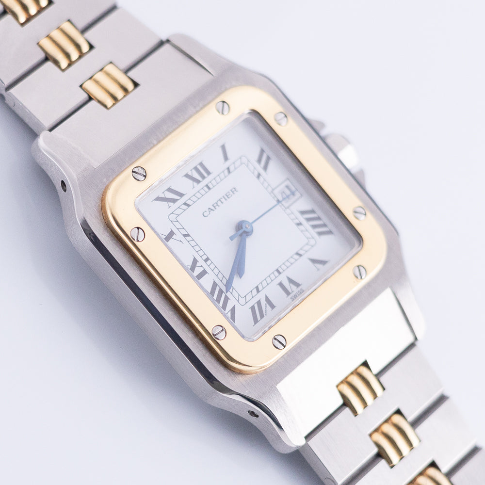 CARTIER LM Santos Ref.2961 MINT CONDITION w.BOX and Paper