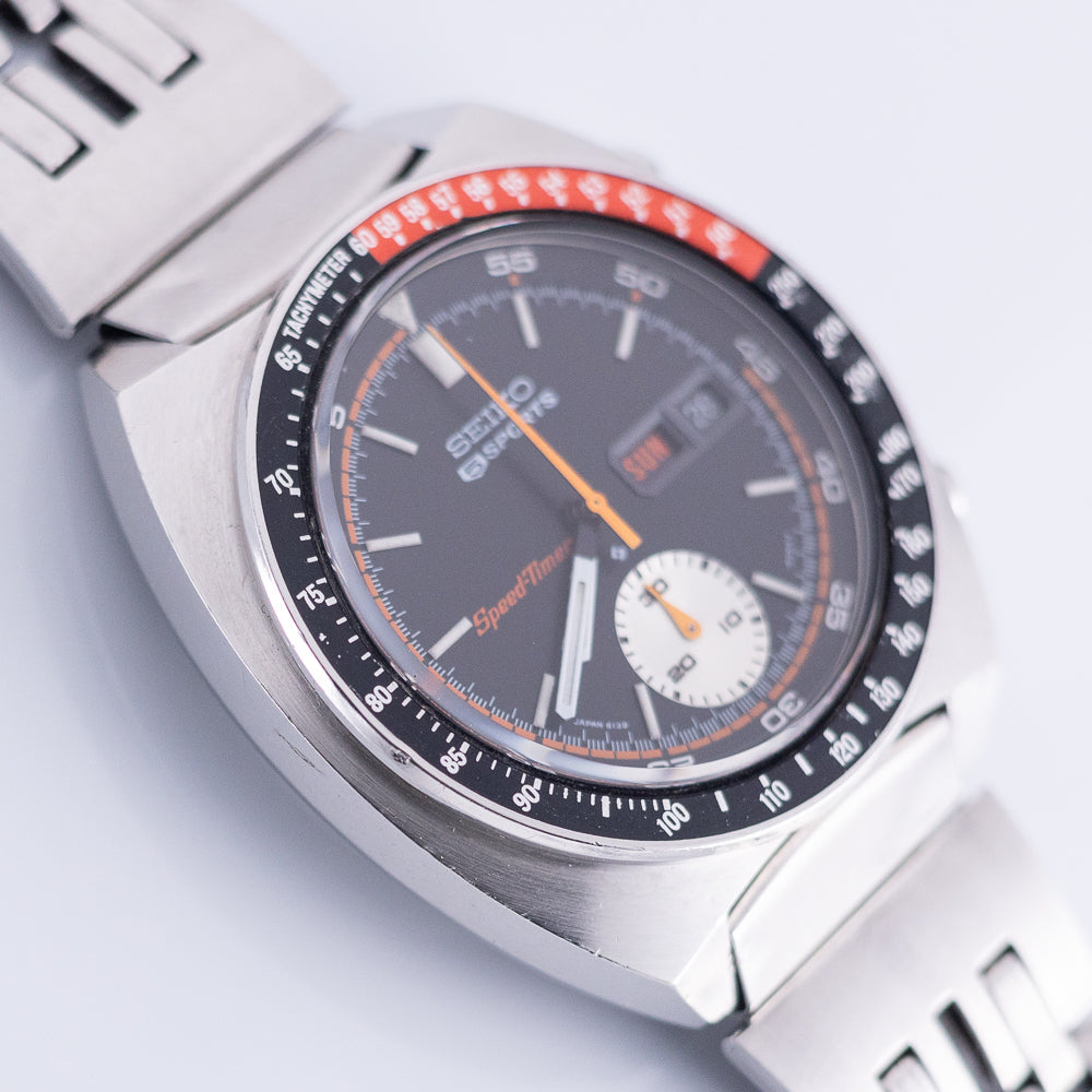 SEIKO COKE 5 SPORTS SPEED TIMER REF.6139-6032