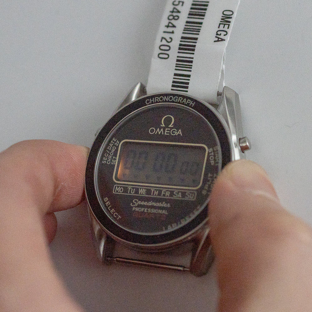 OMEGA SPEEDMASTER professional LCD display Ref.186.0004 – Serviced by OMEGA