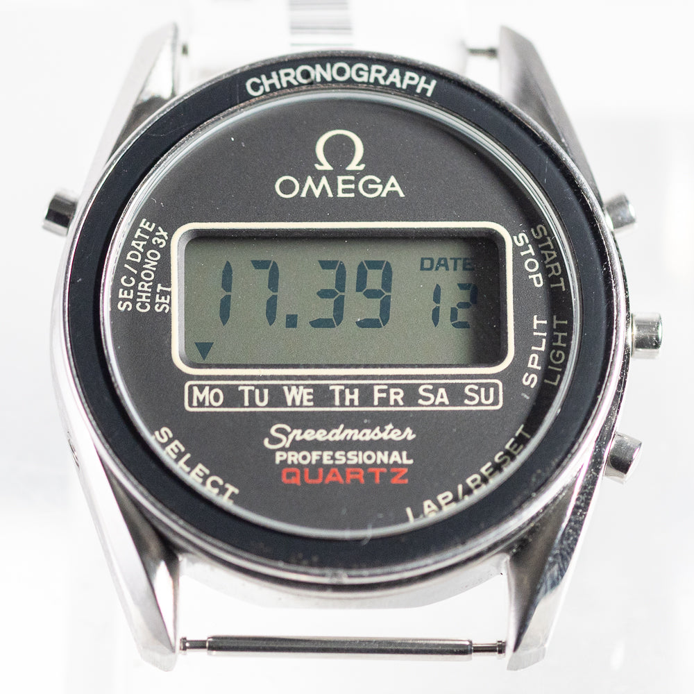 OMEGA SPEEDMASTER professional LCD display Ref.186.0004 – Serviced by OMEGA