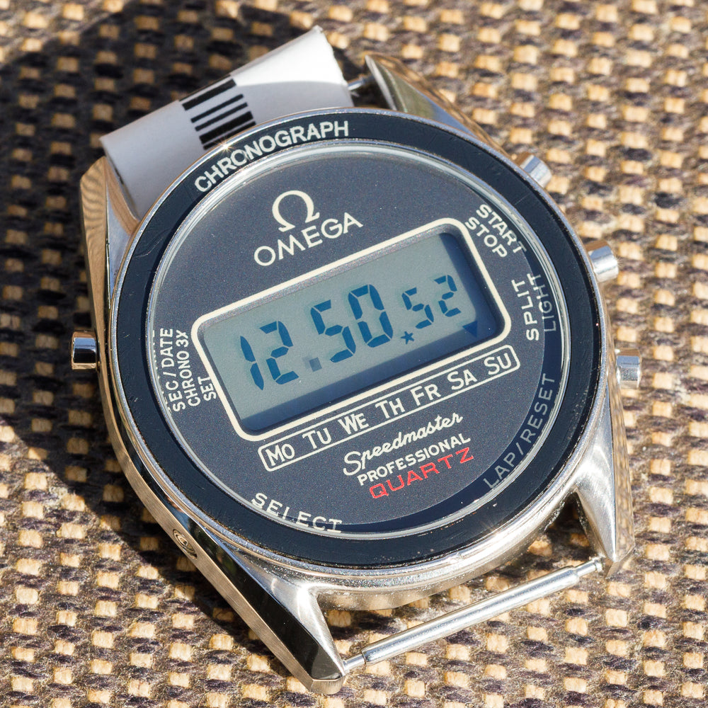 OMEGA SPEEDMASTER professional LCD display Ref.186.0004 – Serviced by OMEGA