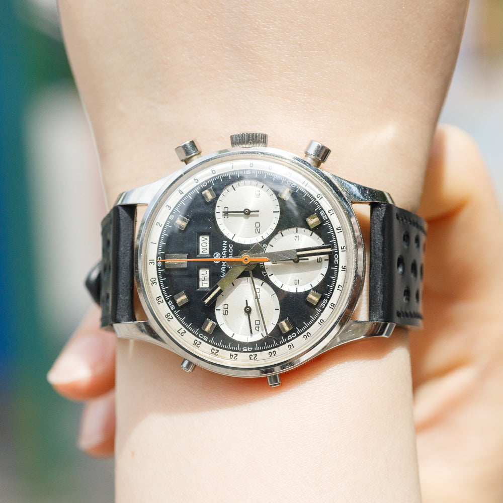 Wakmann Incabloc Triple Date Chronograph Ref.71.1309.70