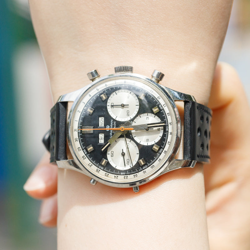 Wakmann Incabloc Triple Date Chronograph Ref.71.1309.70 – TIMEANAGRAM