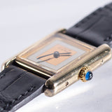CARTIER SM Must de tank Trinity Dial