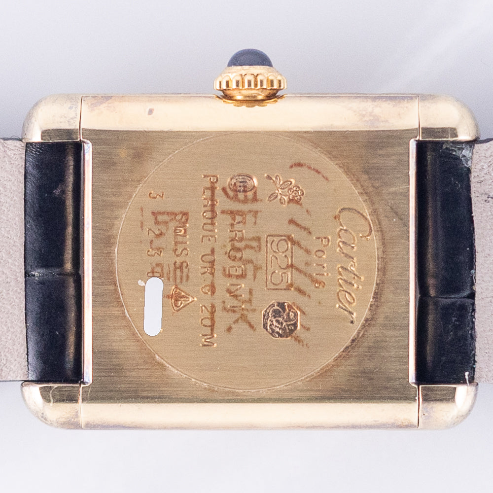 CARTIER SM Must de tank Trinity Dial