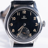 OMEGA SUVERAN Black Gilt Dial Ref.2400-7