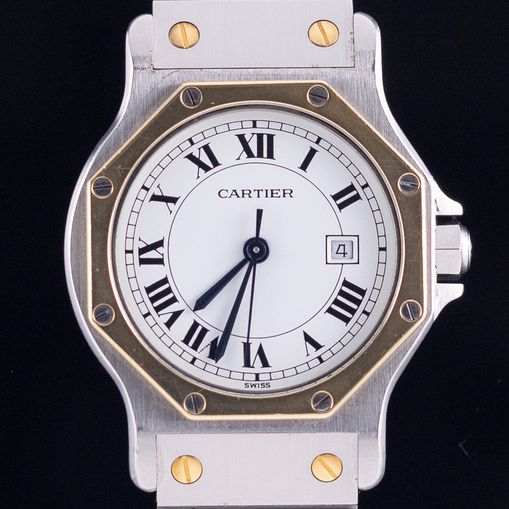 CARTIER LM SANTOS OCTAGON Automatic Ref.2966