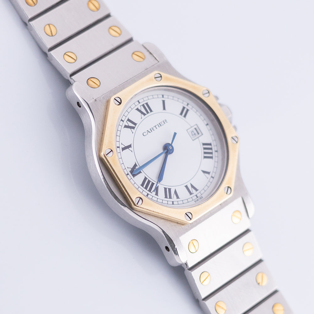 CARTIER LM SANTOS OCTAGON Automatic Ref.2966