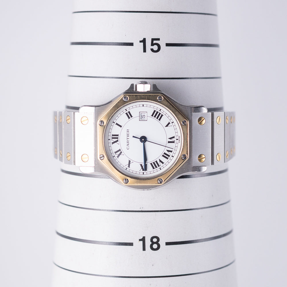 CARTIER LM SANTOS OCTAGON Automatic Ref.2966