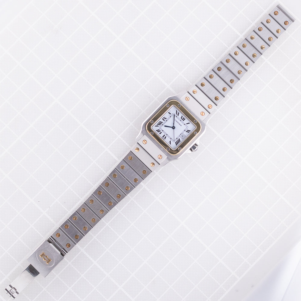 CARTIER LM Santos Ref.2961 AUTOMATIC  Super Mint W.BOX