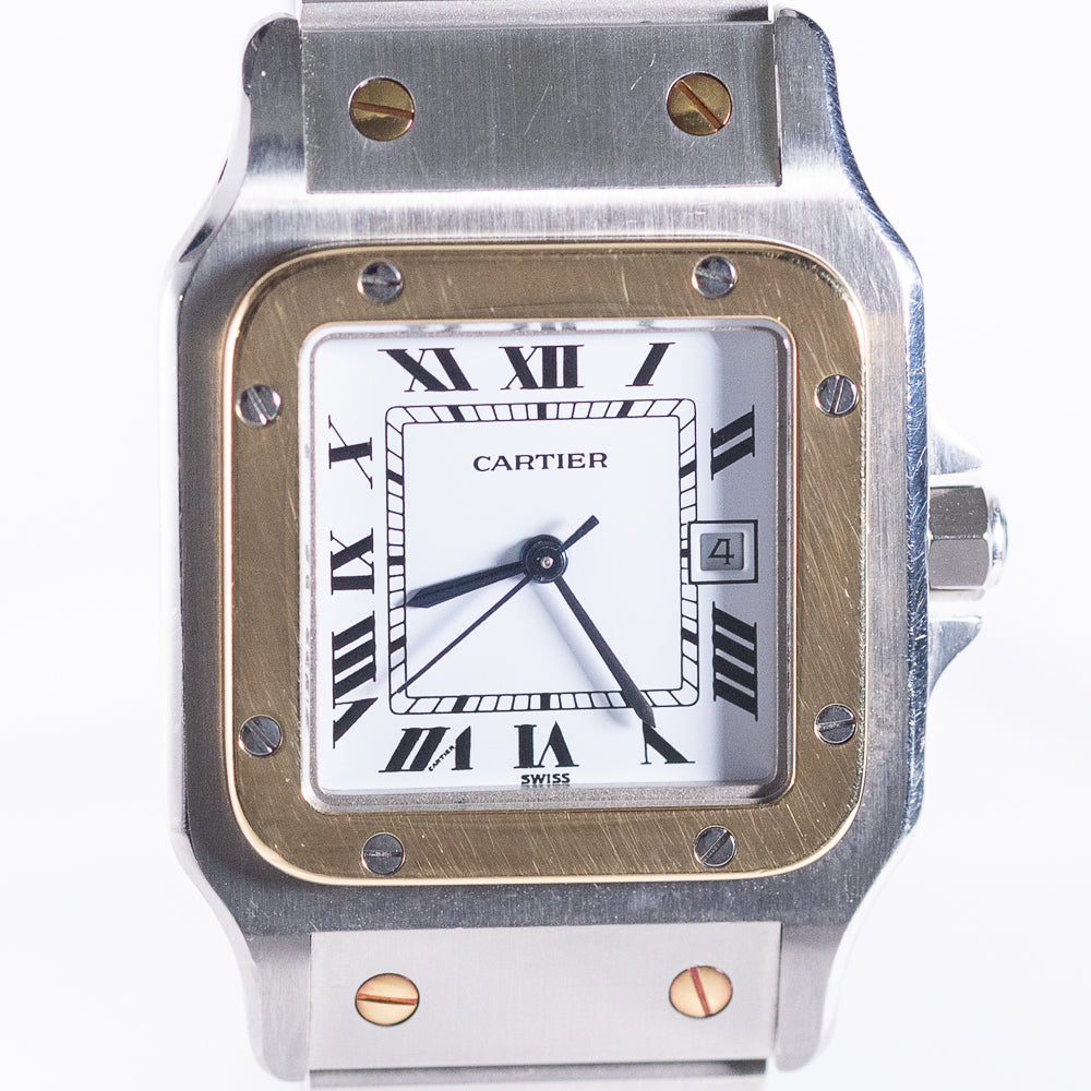 CARTIER LM Santos Ref.2961 AUTOMATIC  Super Mint W.BOX