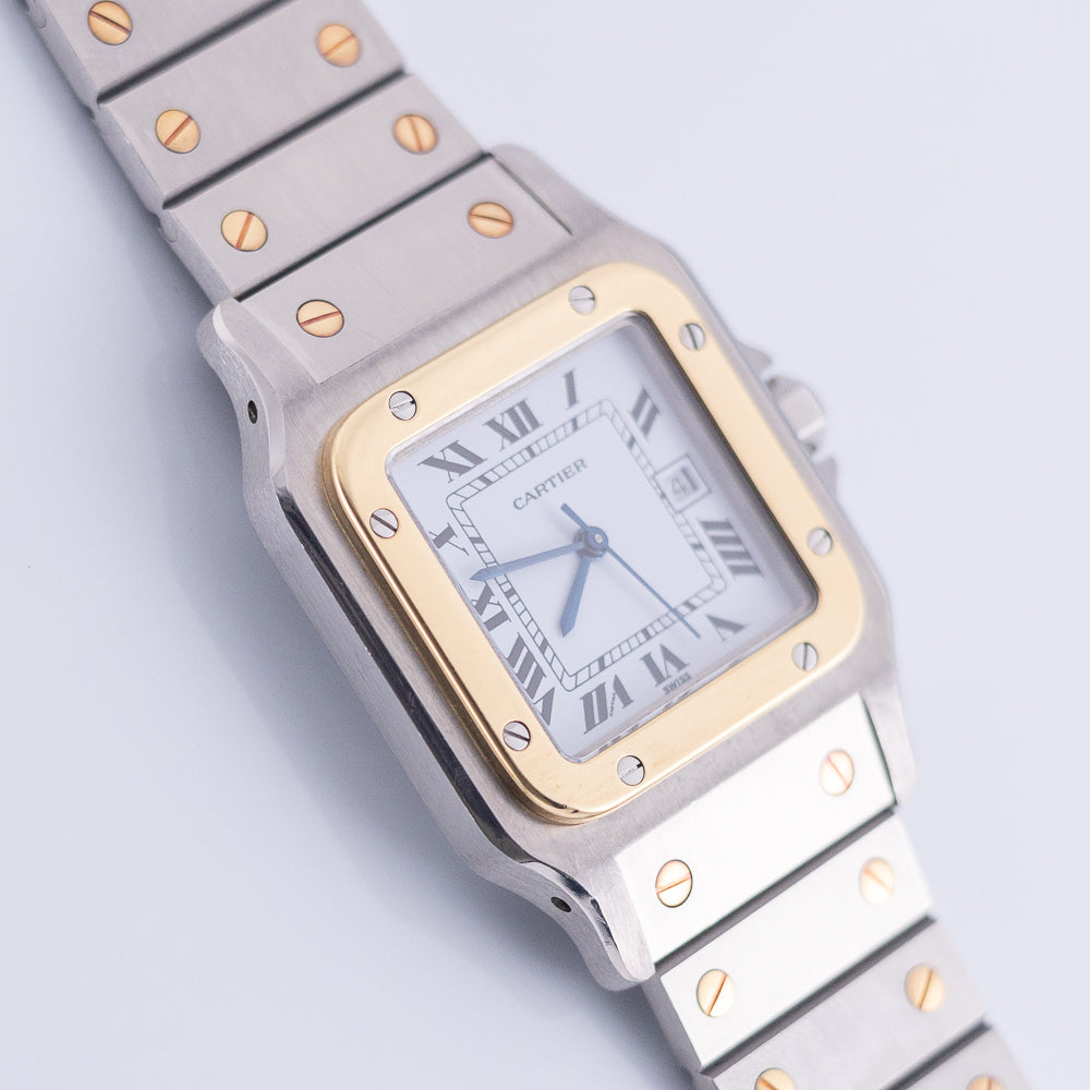 CARTIER LM Santos Ref.2961 AUTOMATIC  Super Mint W.BOX