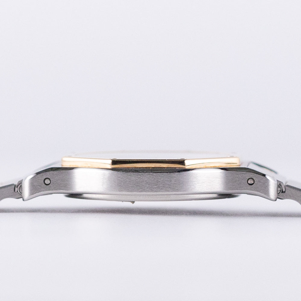 CARTIER LM SANTOS OCTAGON Ref.187902 NOS W.BOX&PAPER
