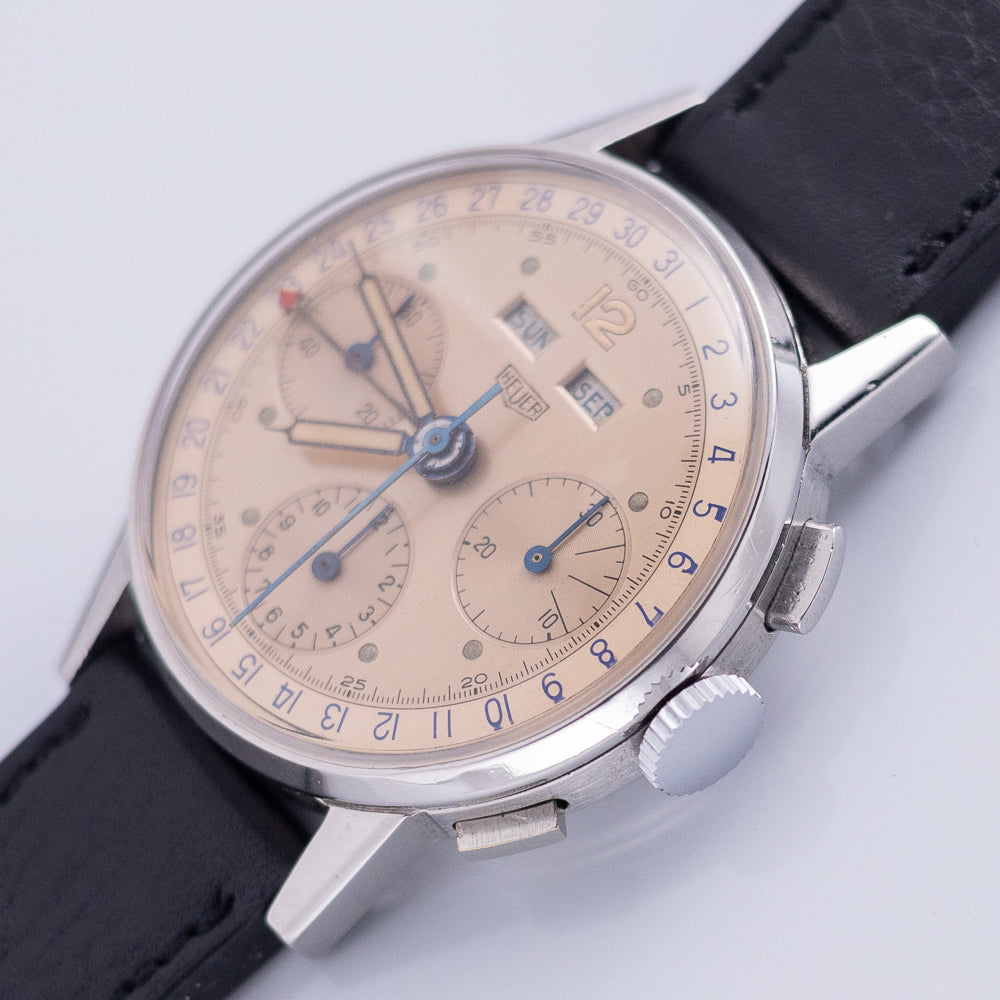 HEUER Triple Calendar Chronograph Valjoux.72C Ref.2543