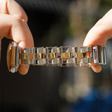 ROLEX Hooded BUBBLE BACK Ref.6065 w.CHROMWELL Bracelet
