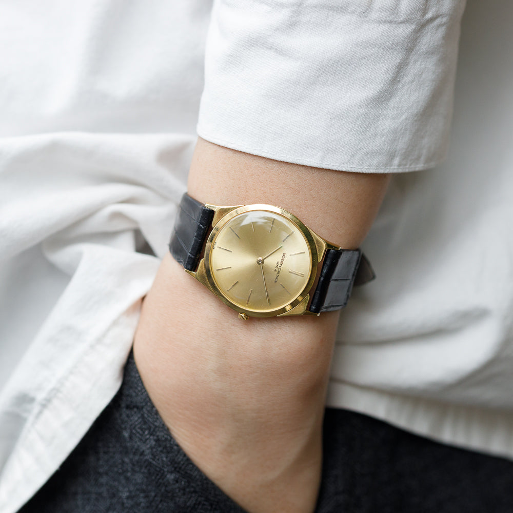 VACHERON & CONSTANTIN Ref.6099 ULTRA-THIN 18K YELLOW GOLD Cal.1003