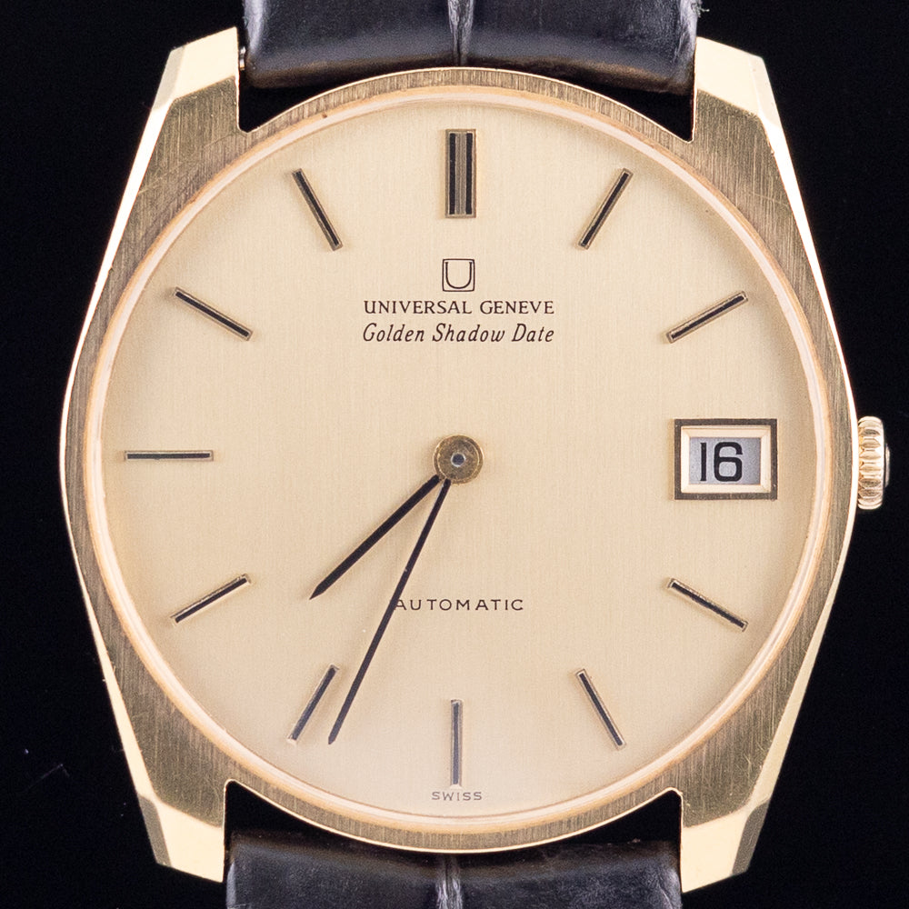 UNIVERSAL GENEVE Golden Shadow Date Cal.1-67 Ref.167102/02