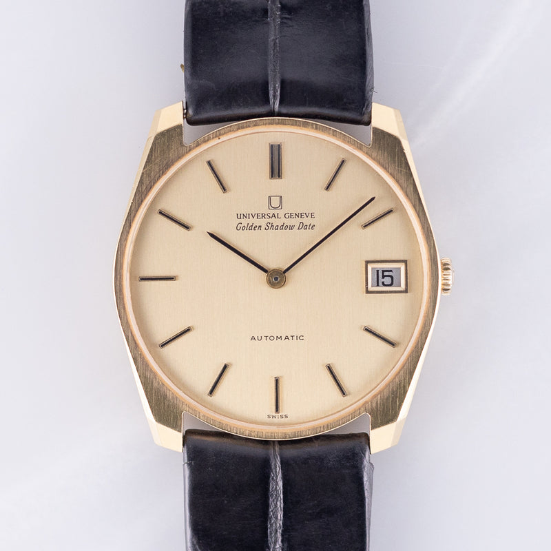 UNIVERSAL GENEVE Golden Shadow Date Cal.1-67 Ref.167102/02