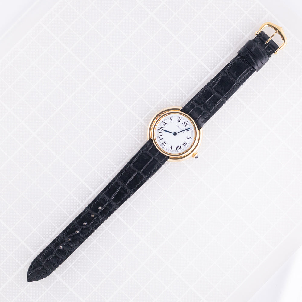 CARTIER LM Vendome No Crack PARIS Dial Ref.78090