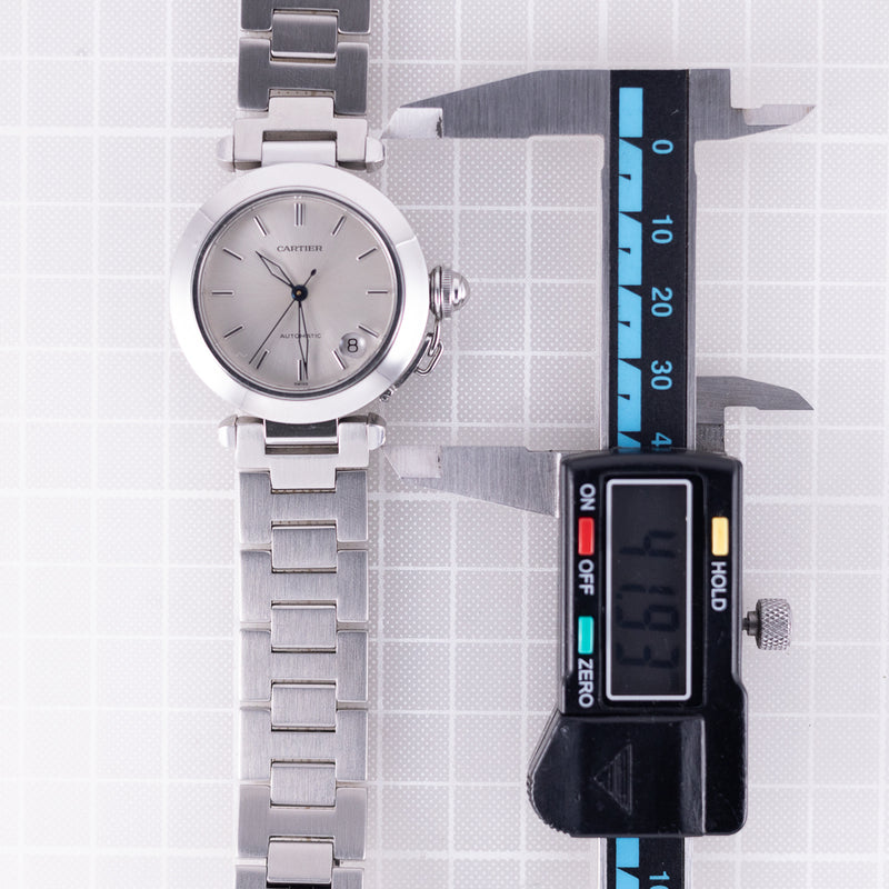 CARTIER LM PASHA C REF.2324 NO LUMINOUS – TIMEANAGRAM