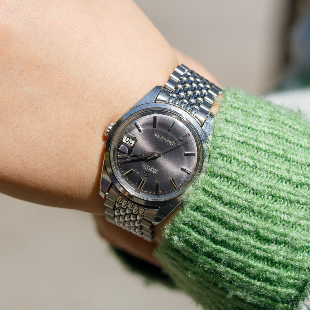 OMEGA Seamaster Grey Gilt Dial Ref.166.010