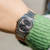 OMEGA Seamaster Grey Gilt Dial Ref.166.010