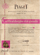 PIAGET Bark Dial Ref.9251