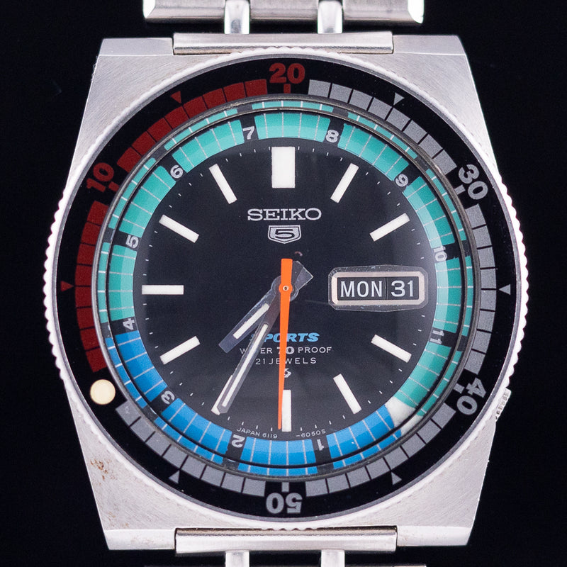 SEIKO Ref.6119-6050 5 Sports W.BOX – TIMEANAGRAM