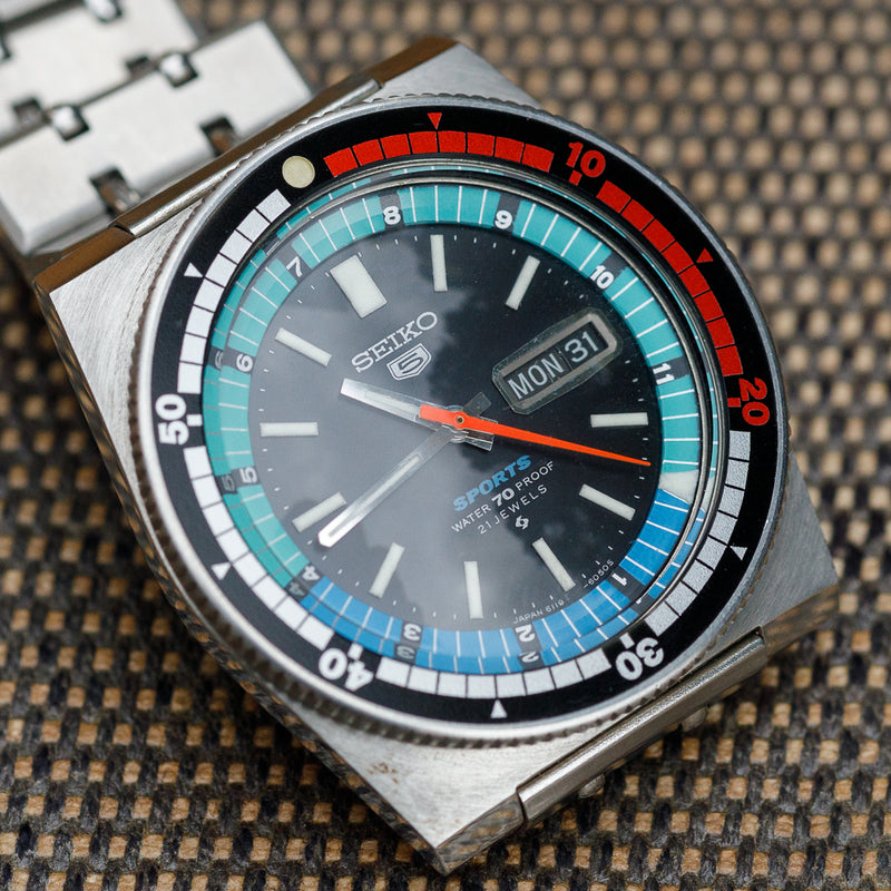 SEIKO Ref.6119-6050 5 Sports W.BOX – TIMEANAGRAM