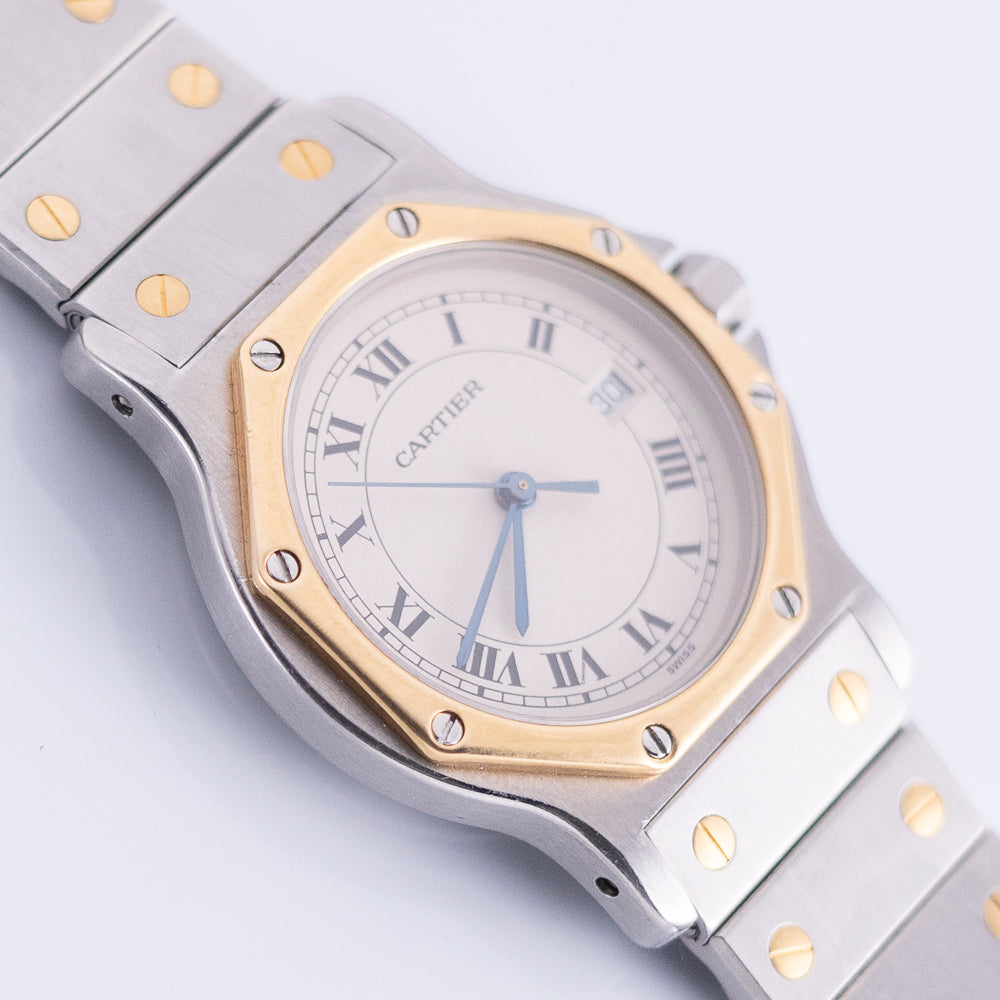 CARTIER LM SANTOS OCTAGON REF.187902