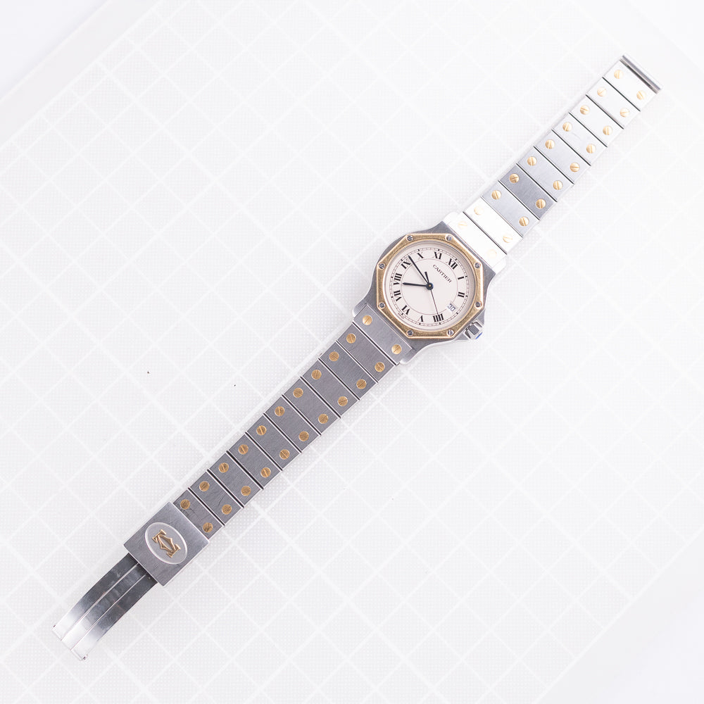CARTIER LM SANTOS OCTAGON REF.187902