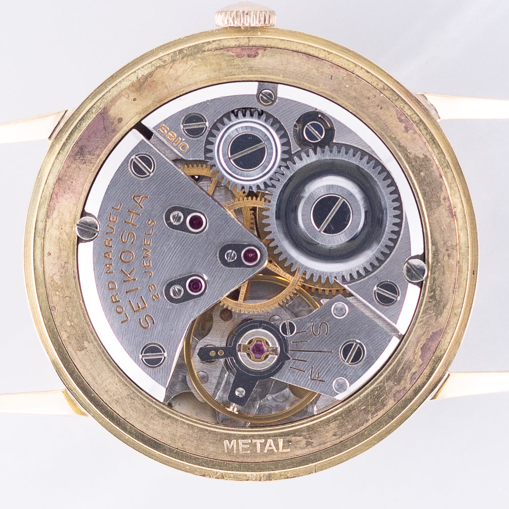 SEIKO LOAD MARVEL Ref.14036 18KYG case Mark 1 Dial