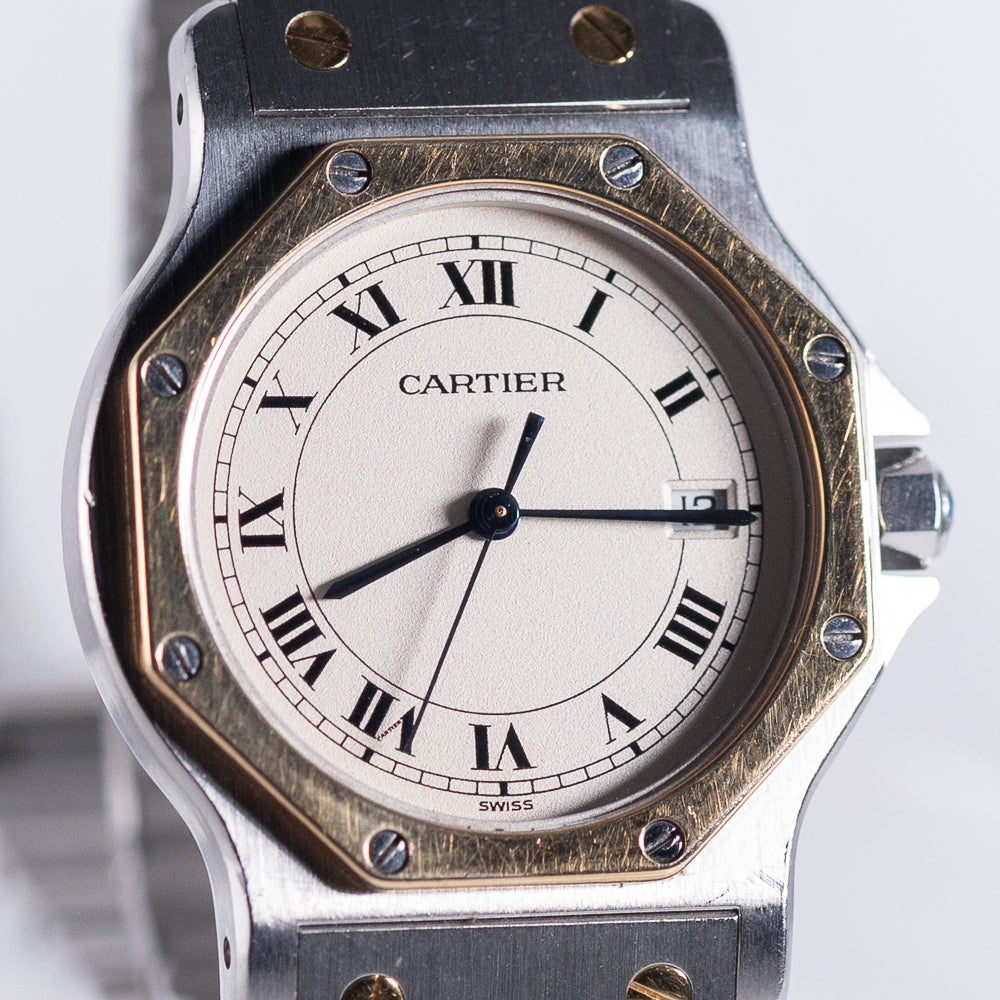 CARTIER LM SANTOS OCTAGON REF.187902