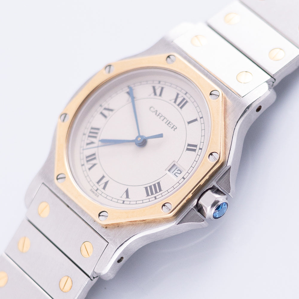 CARTIER LM SANTOS OCTAGON REF.187902
