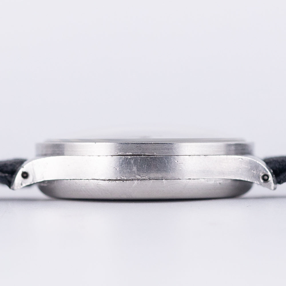 CYMA Black Gilt Dial Cylinder Case Valjoux 22